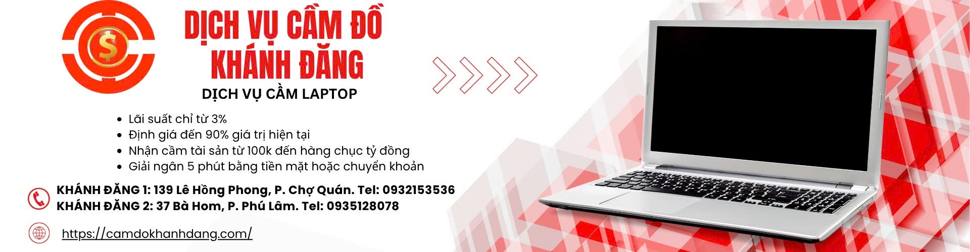 Cầm Laptop Xã Cần Giờ