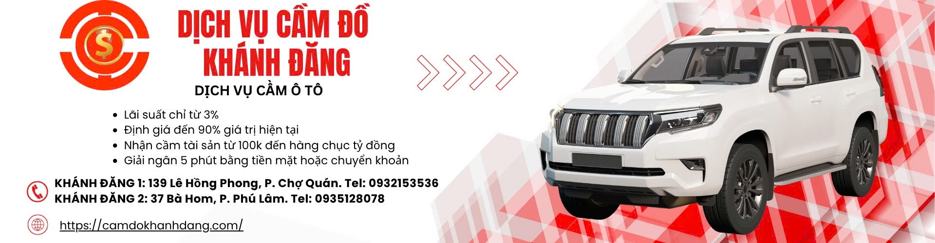 Cầm Ô Tô Phường Bình Quới