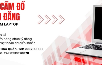 Cầm laptop phường Vĩnh Hội