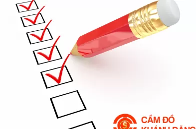 Sau khi cầm đồ cần lưu ý điều gì