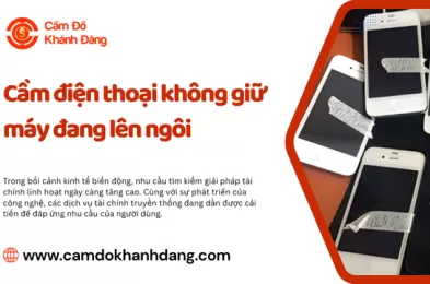 Cầm điện thoại không giữ máy đang lên ngôi