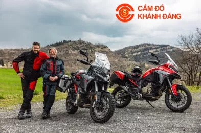 Cầm mô tô Ducati giá cao