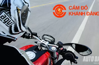 Cầm mô tô giá cao, hỗ trợ nhanh trong 30 phút