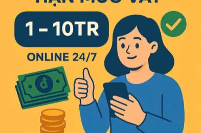 Cần 10 triệu gấp không cần thủ tục