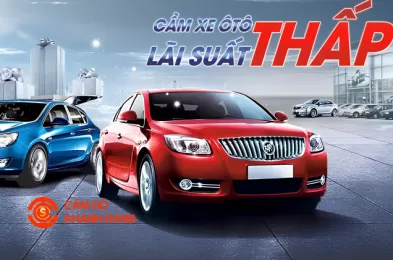 Cầm xe hơi lãi suất thấp