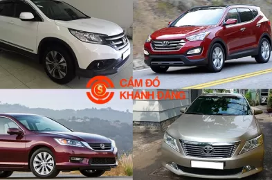 Cầm ô tô trả góp được không?