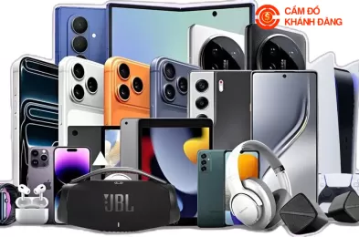 Cầm đồ điện tử TPHCM lãi thấp