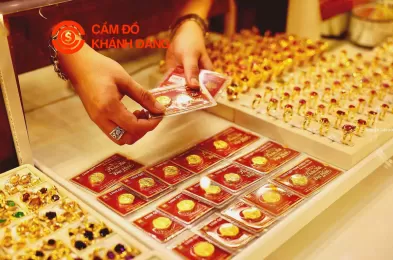 Cầm vàng 18K, 24K giá cao