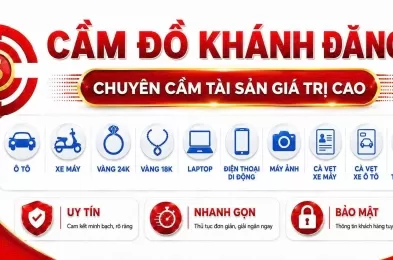 Dịch vụ cầm đồ uy tín, an toàn