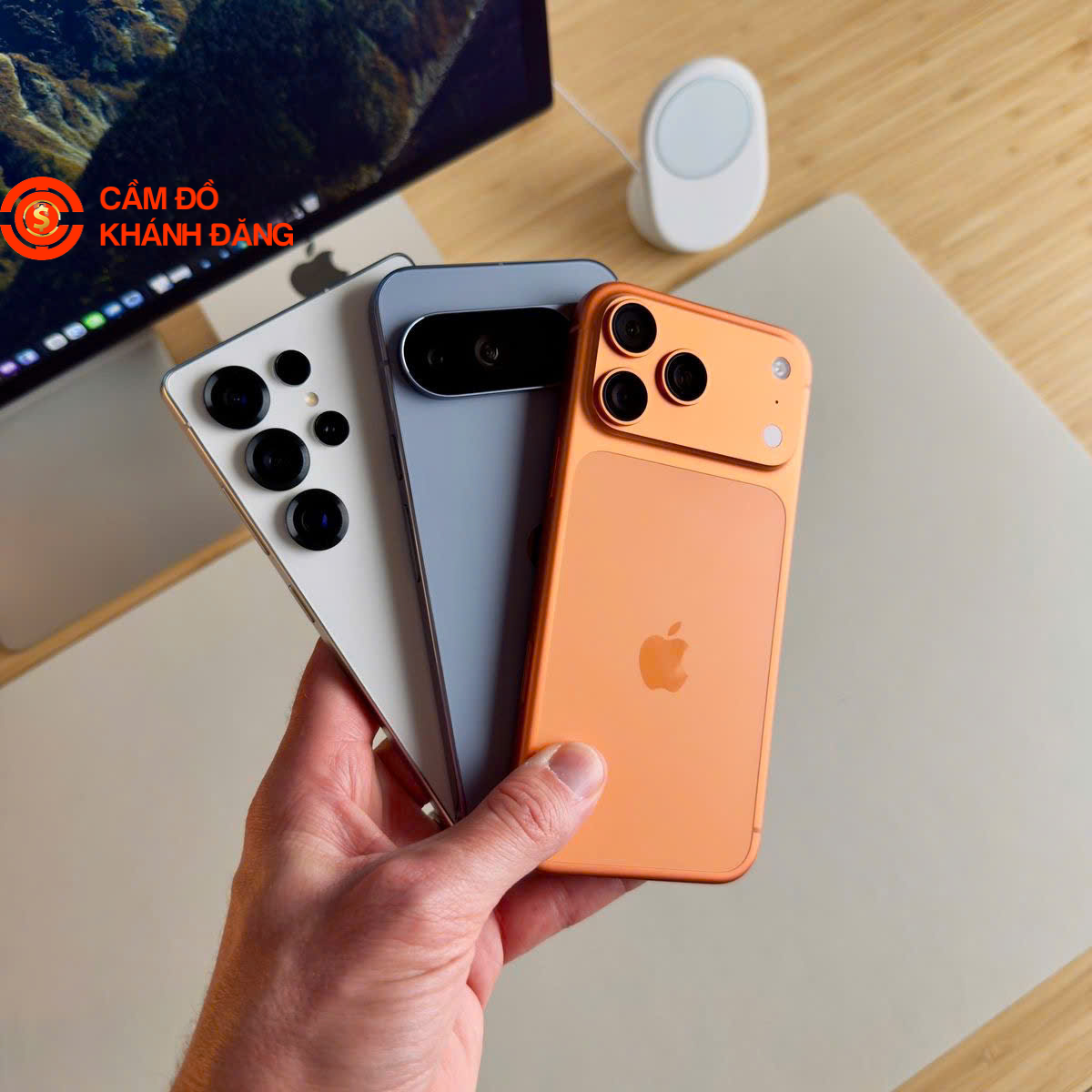 Cầm điện thoại Phường Long Phước