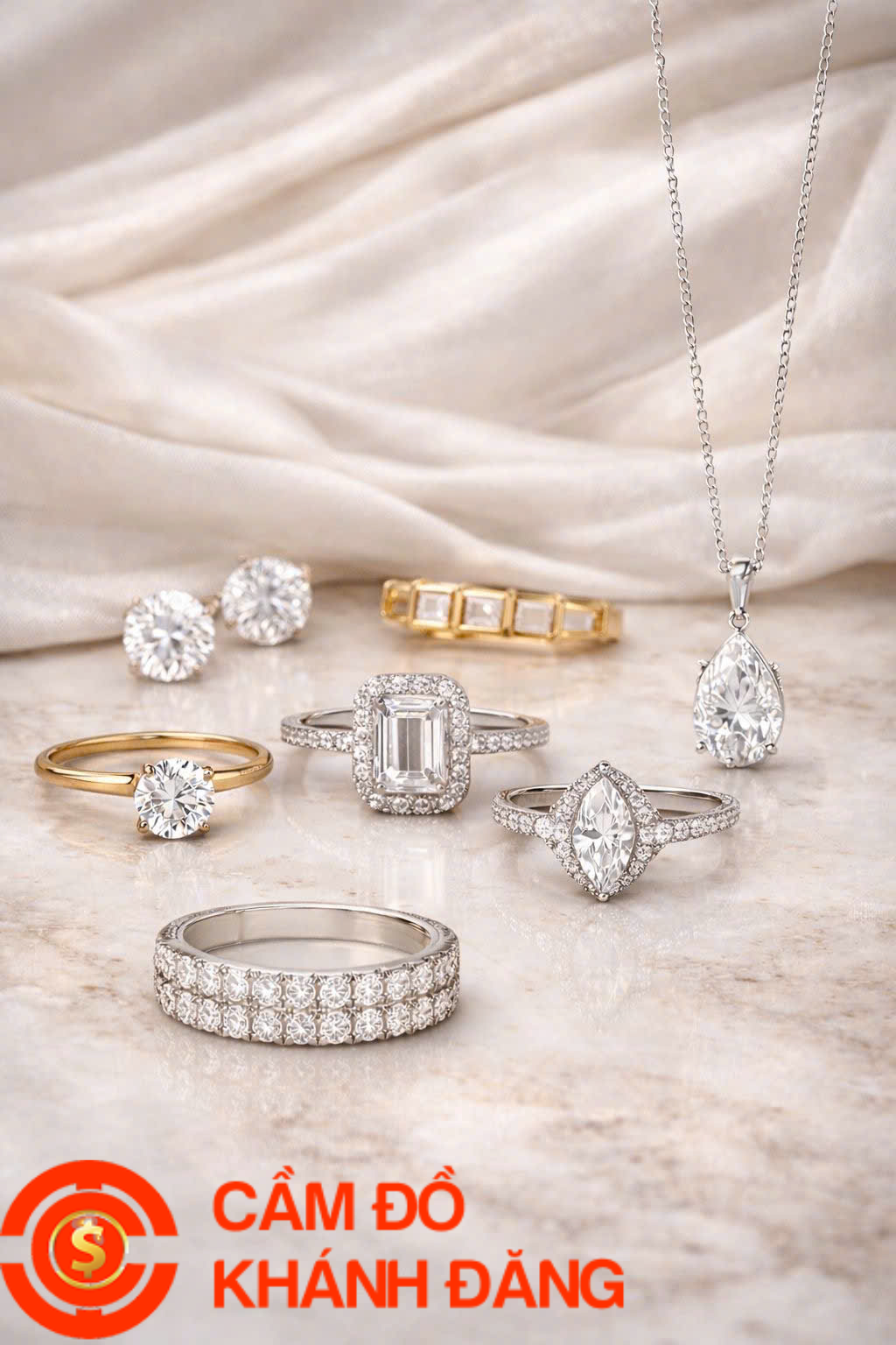 Cầm kim cương phường Cầu Ông Lãnh