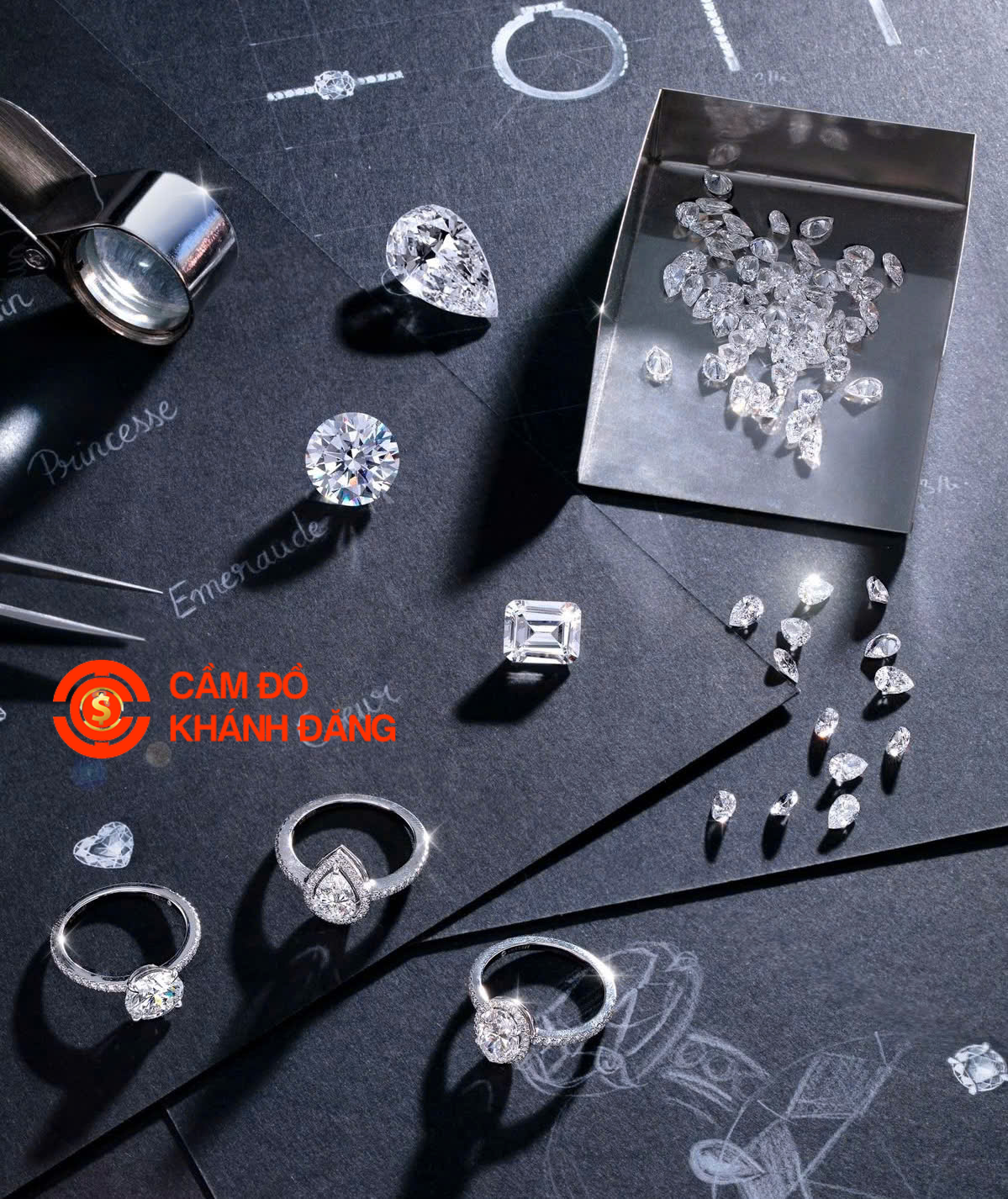 Cầm kim cương phường 12
