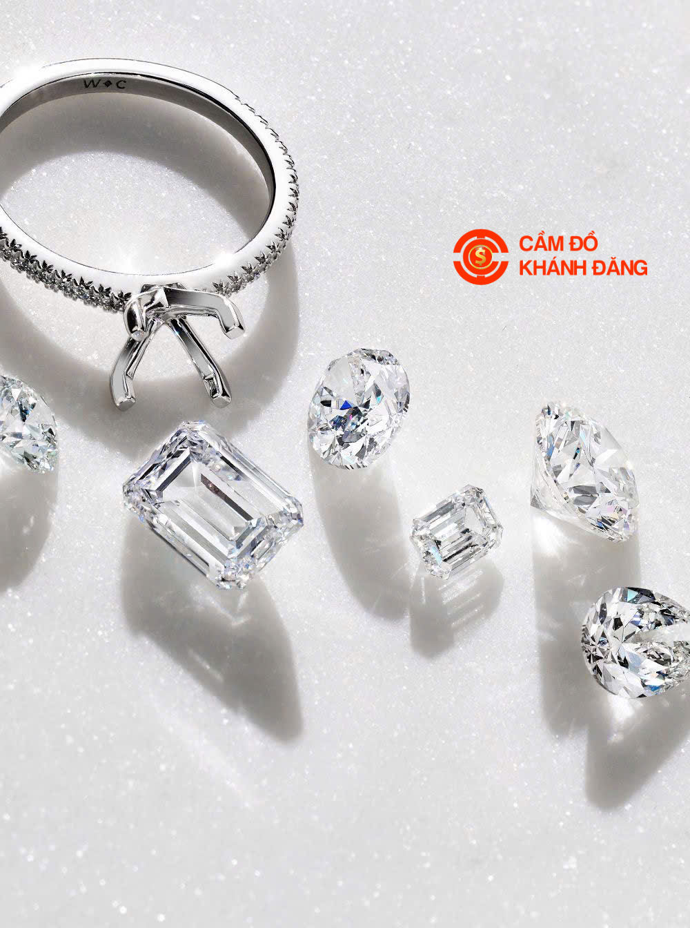 Cầm kim cương phường 14
