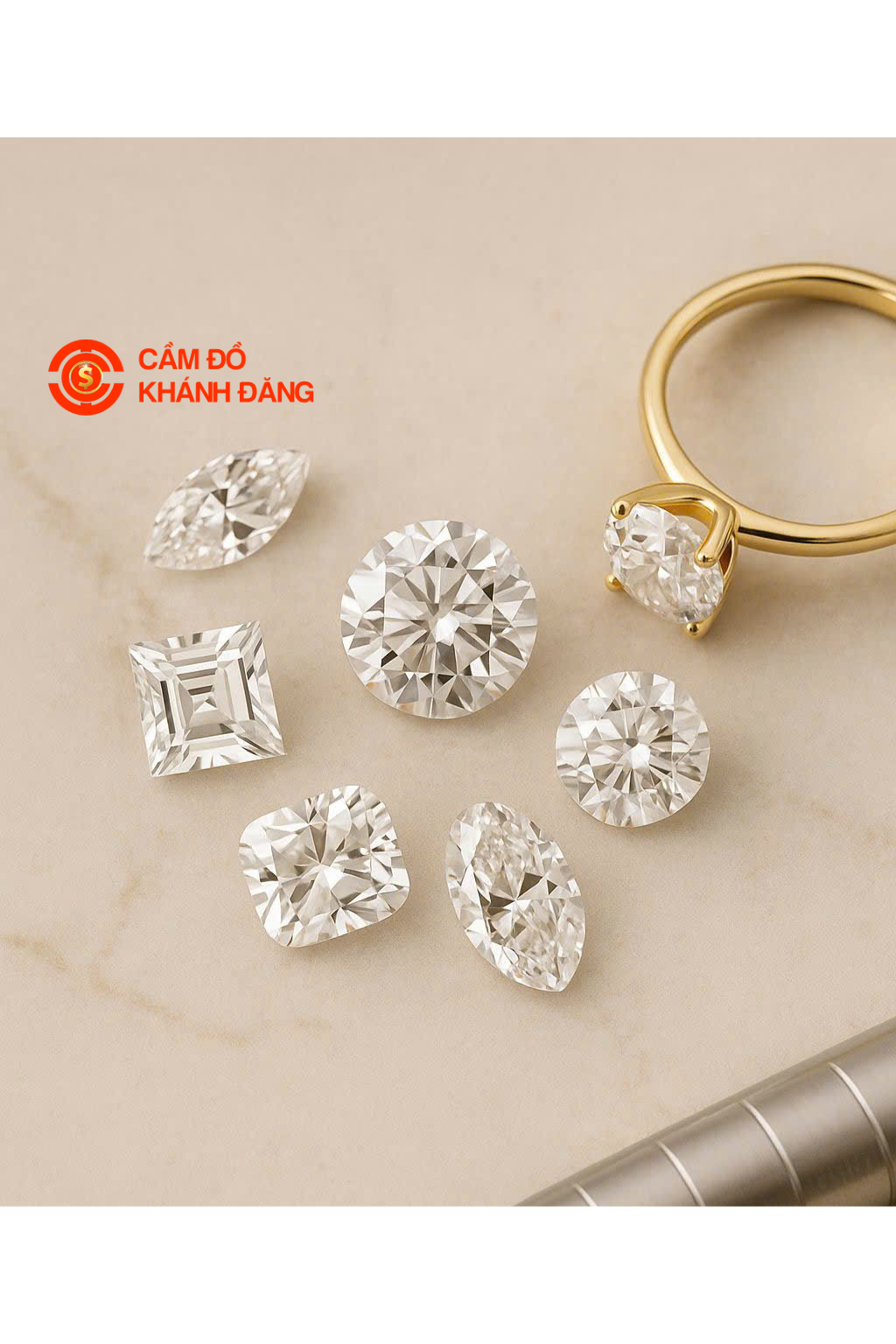Cầm kim cương phường 19