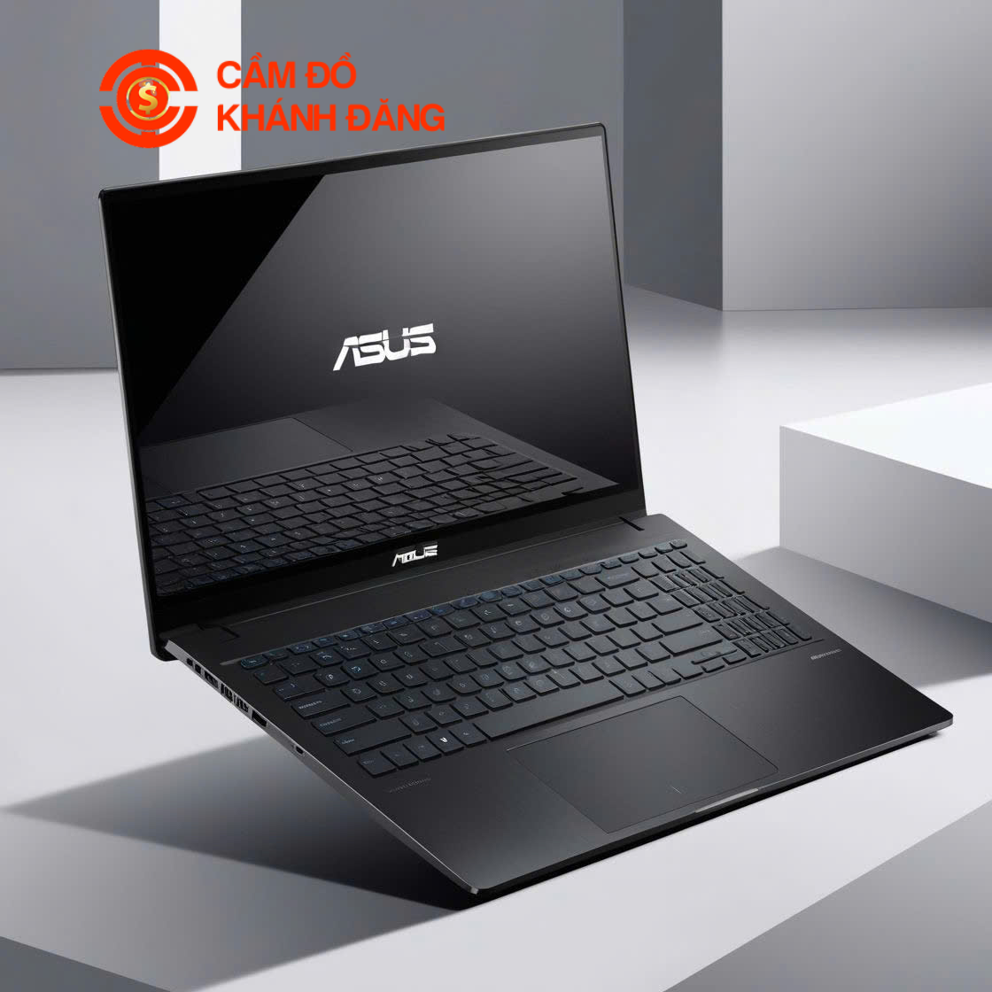 Cầm laptop Asus gaming