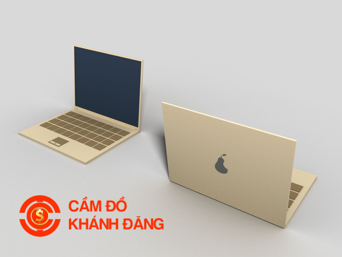 Cầm laptop kiểm tra minh bạch