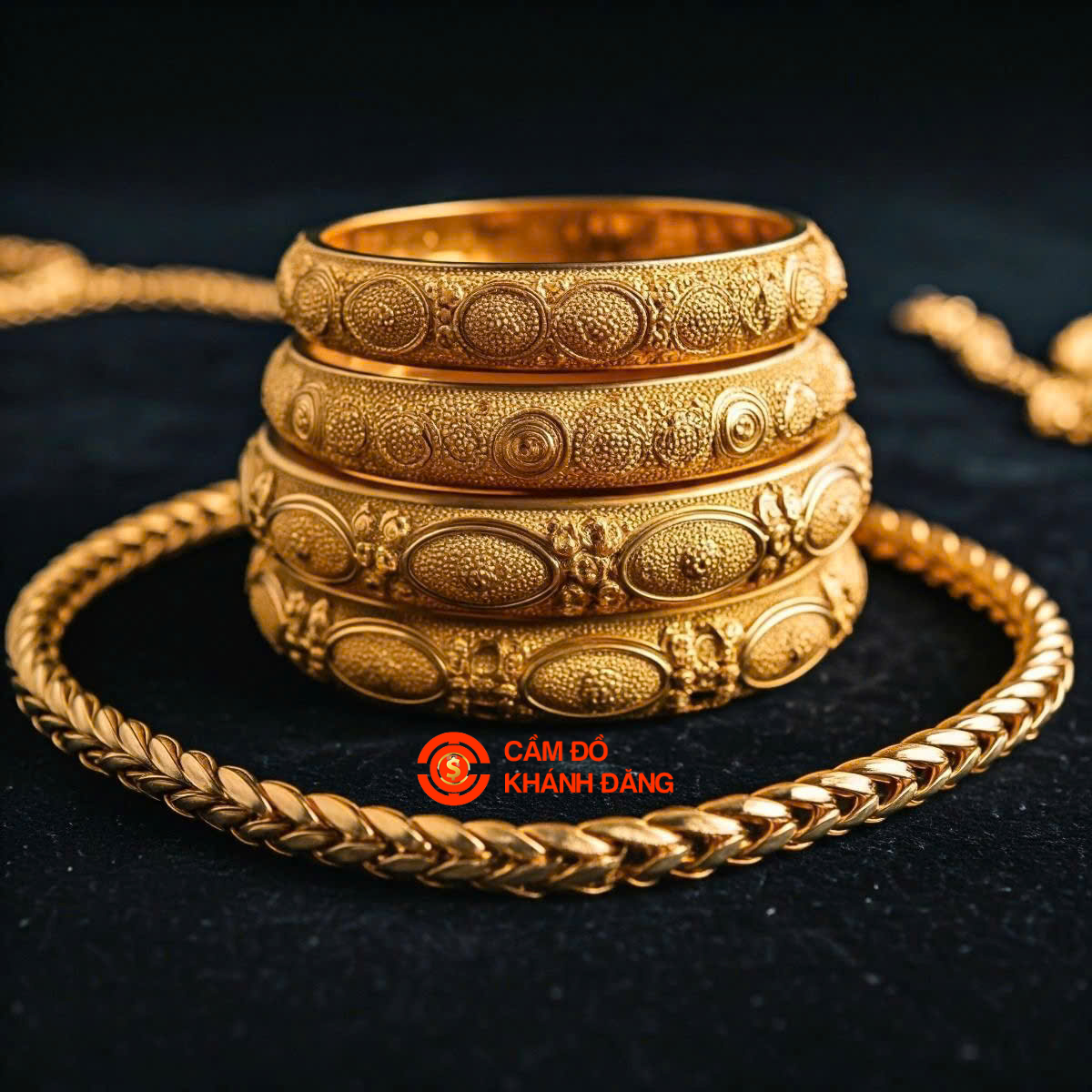 Cầm vàng phường 18