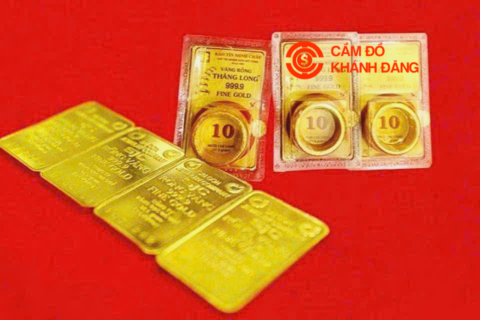 Cầm vàng 18K, 24K giá cao