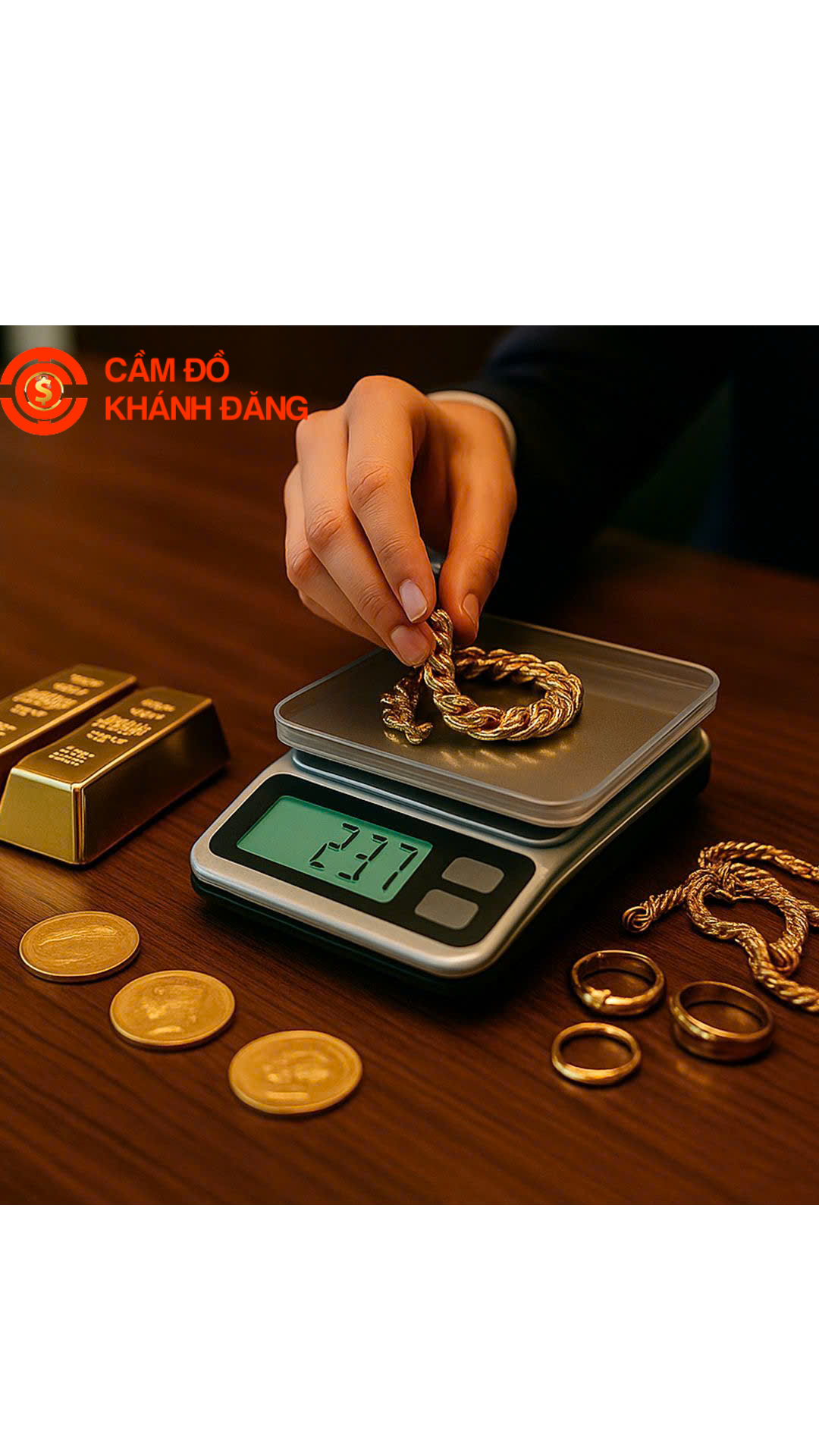 Cầm vàng Thành phố Hồ Chí Minh có cân đo tại chỗ không