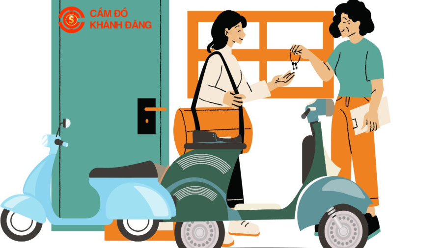 Cầm xe máy trong ngày nhận tiền ngay