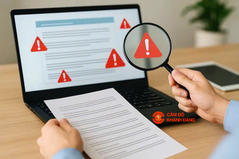 Dấu hiệu nhận biết tiệm cầm đồ không uy tín