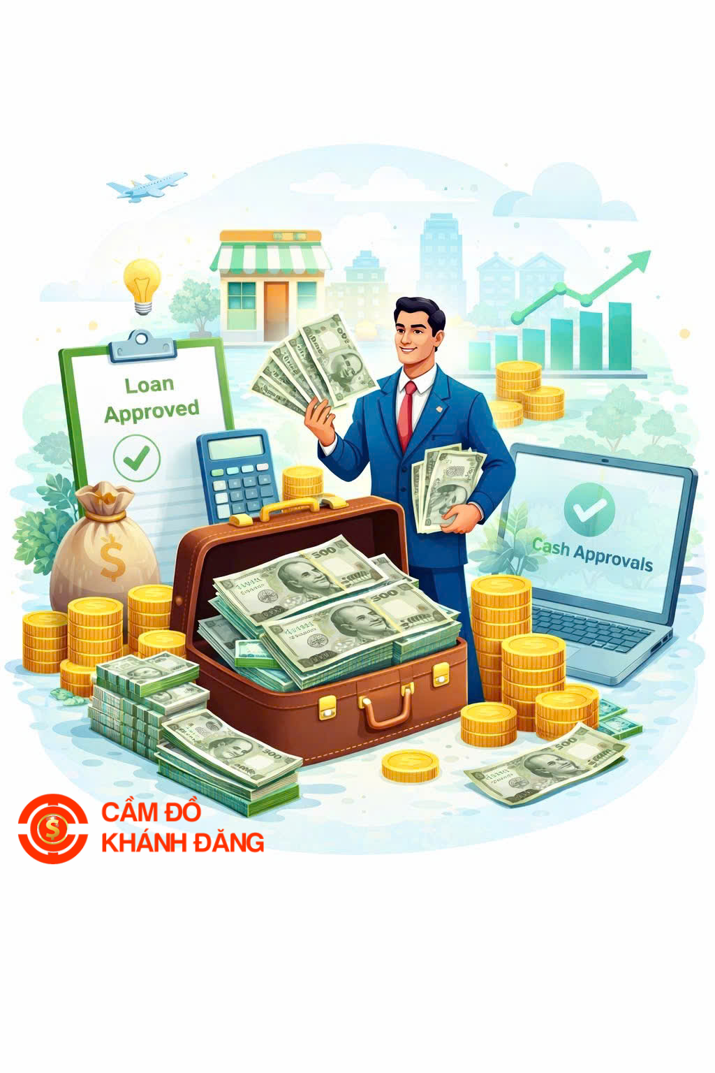 Cầm đồ Thành phố Hồ Chí Minh linh hoạt, dễ vay