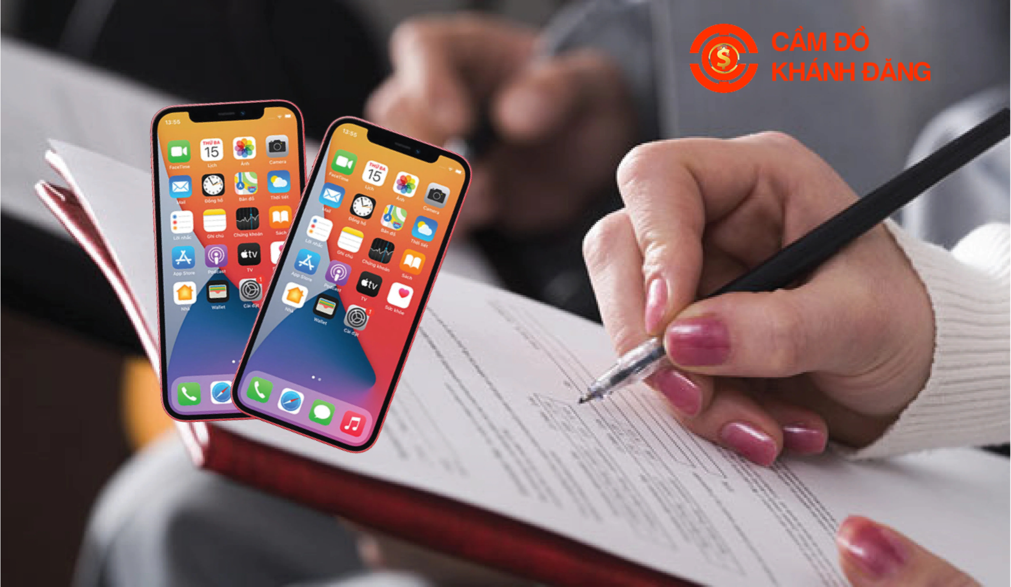 Cầm điện thoại không giấy tờ