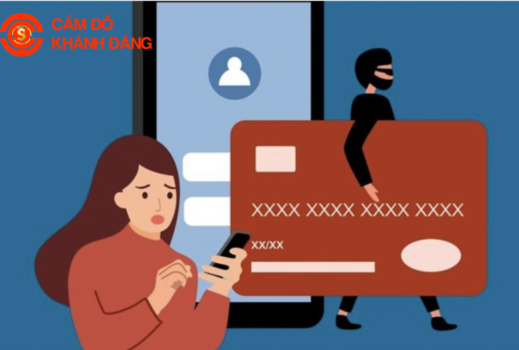 Cầm điện thoại bảo mật thông tin khách hàng