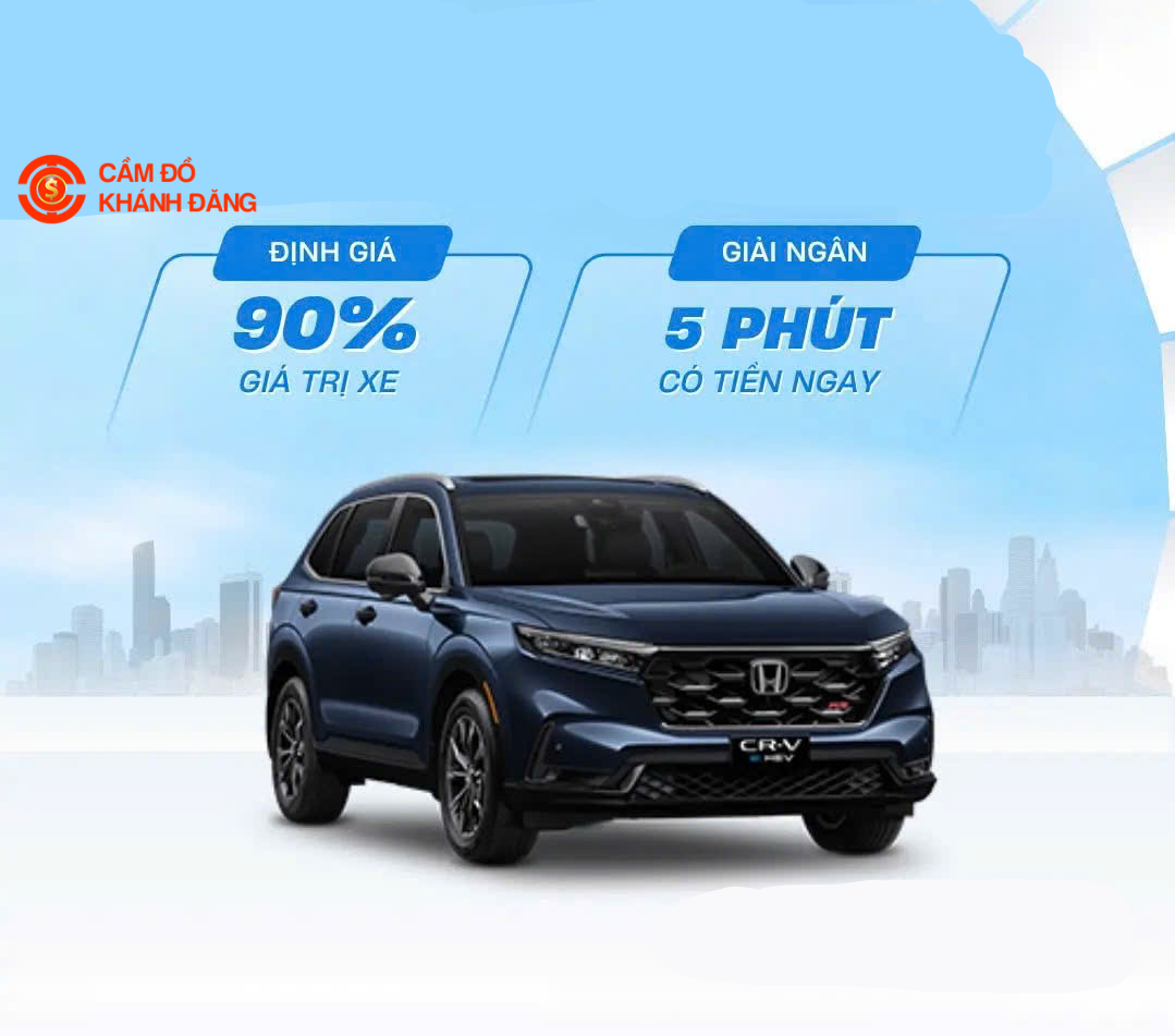 Cầm ô tô giá cao, giải ngân nhanh, bảo quản kỹ