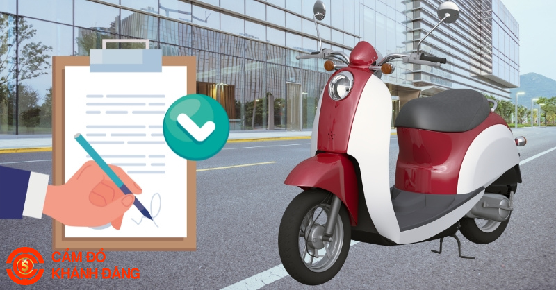 Cầm xe máy online nhận tiền tận nơi